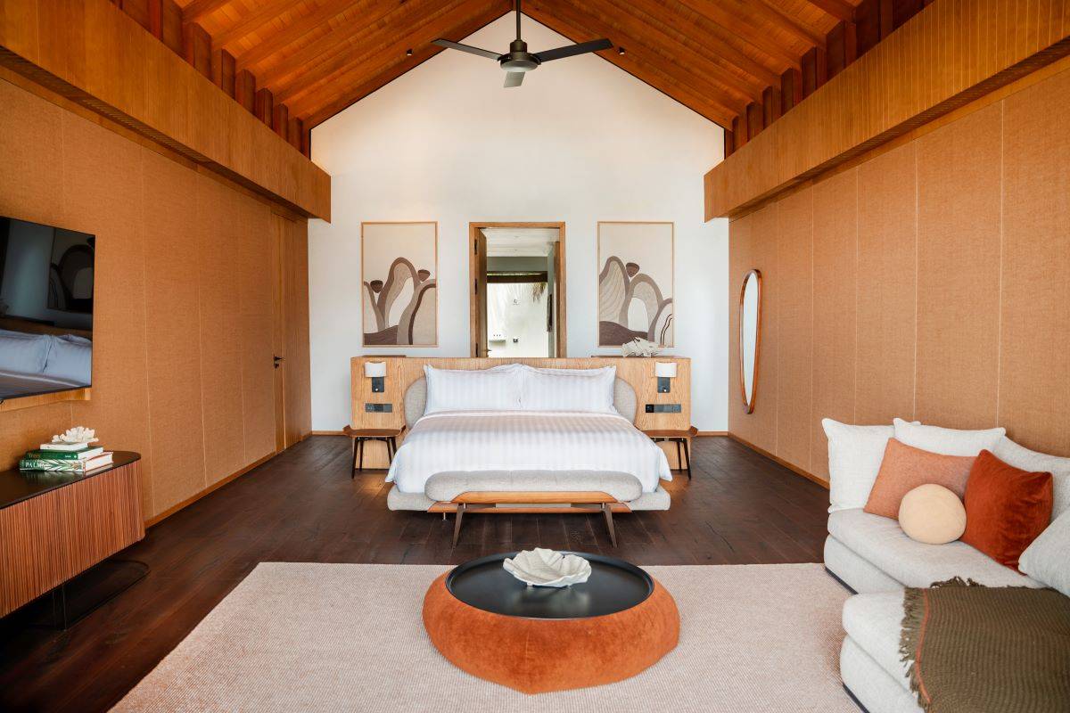 Raaya by Atmosphere, Malediven, Raaya Residence, Schlafen und Wohnen