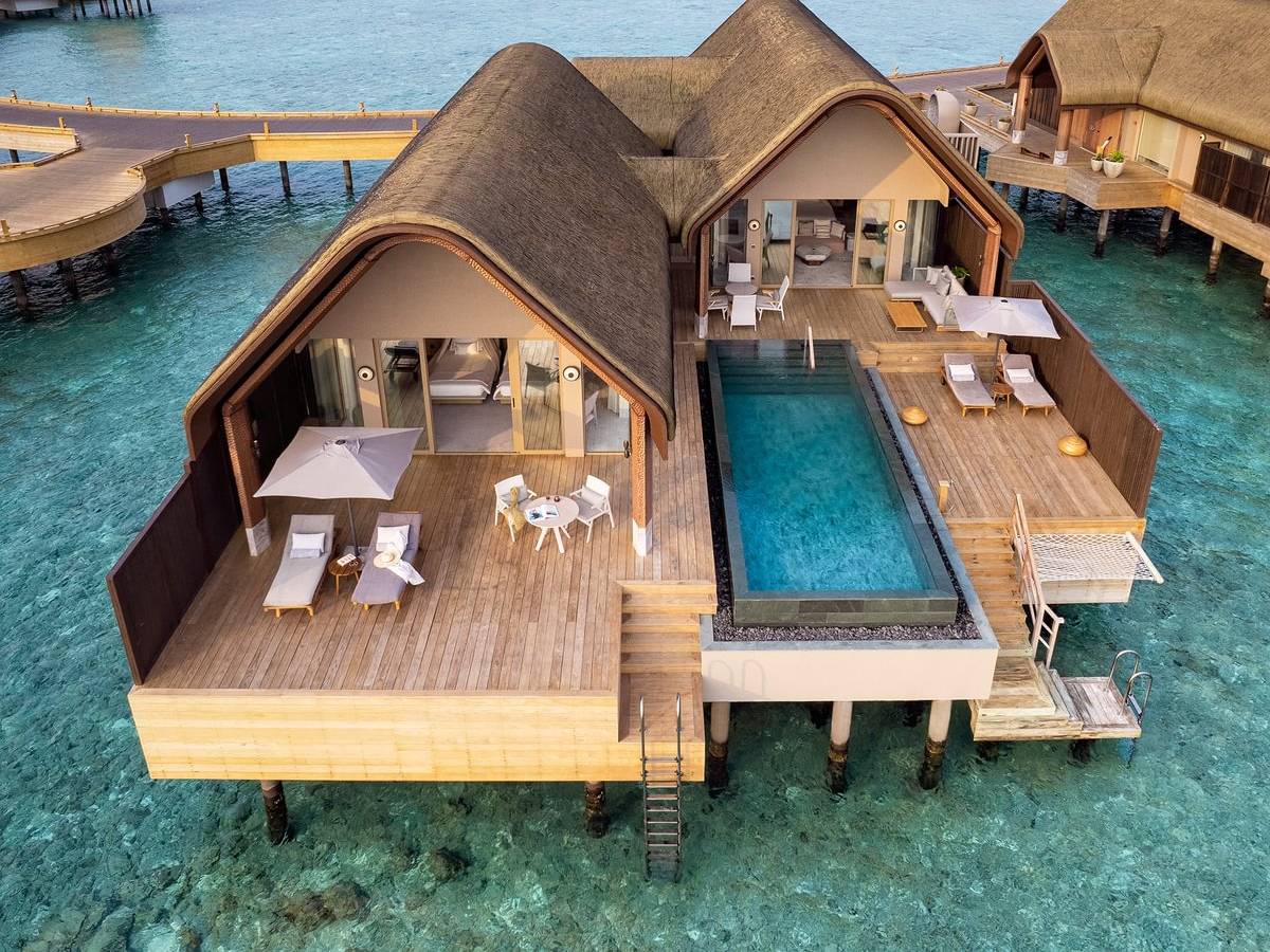 JOALI BEING | Two Bedroom Ocean Pool Villa | Ansicht von oben