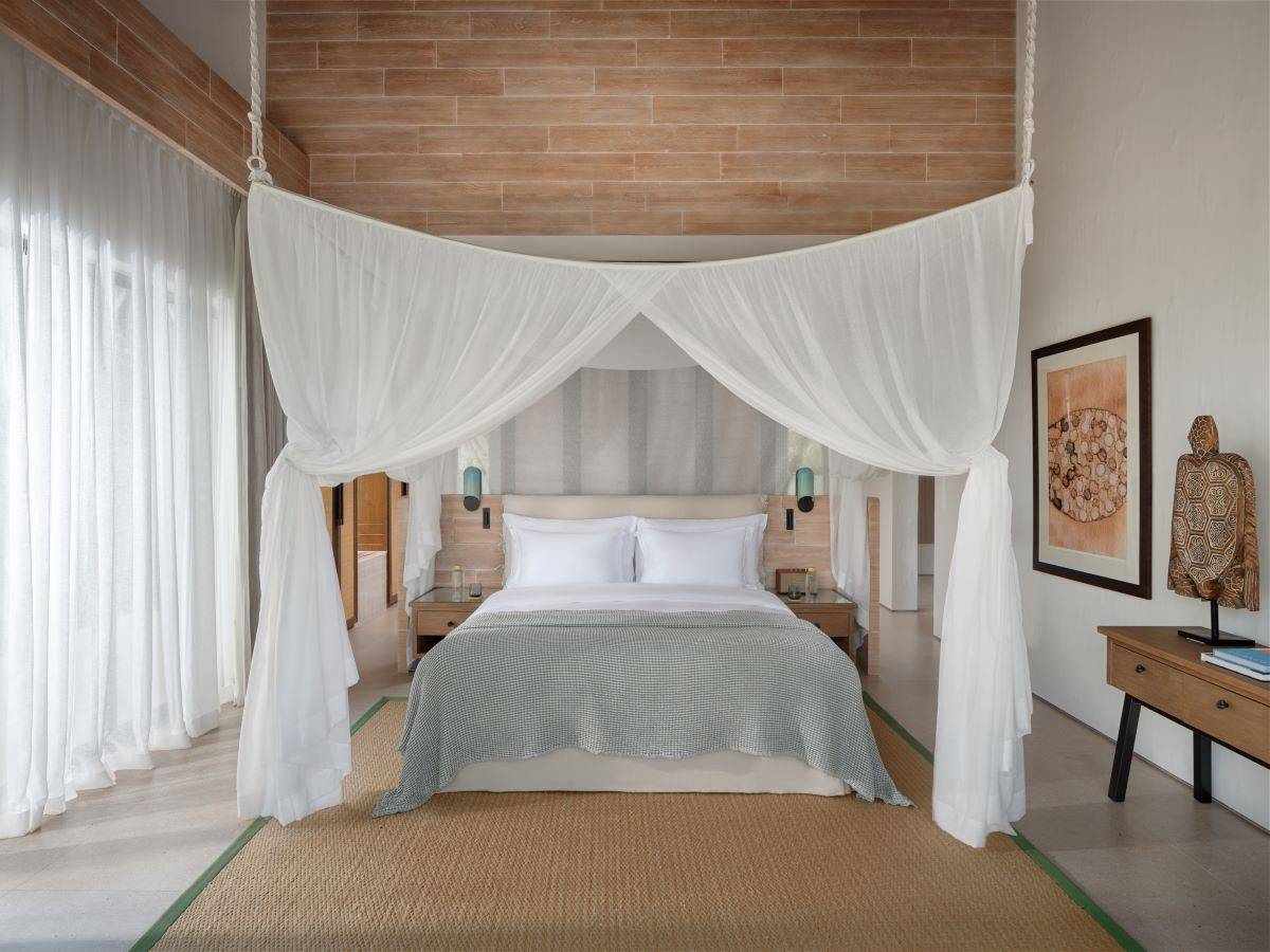 Six Senses Kanuhura, Two Bedroom Beach Retreat with Pool, Schlafen