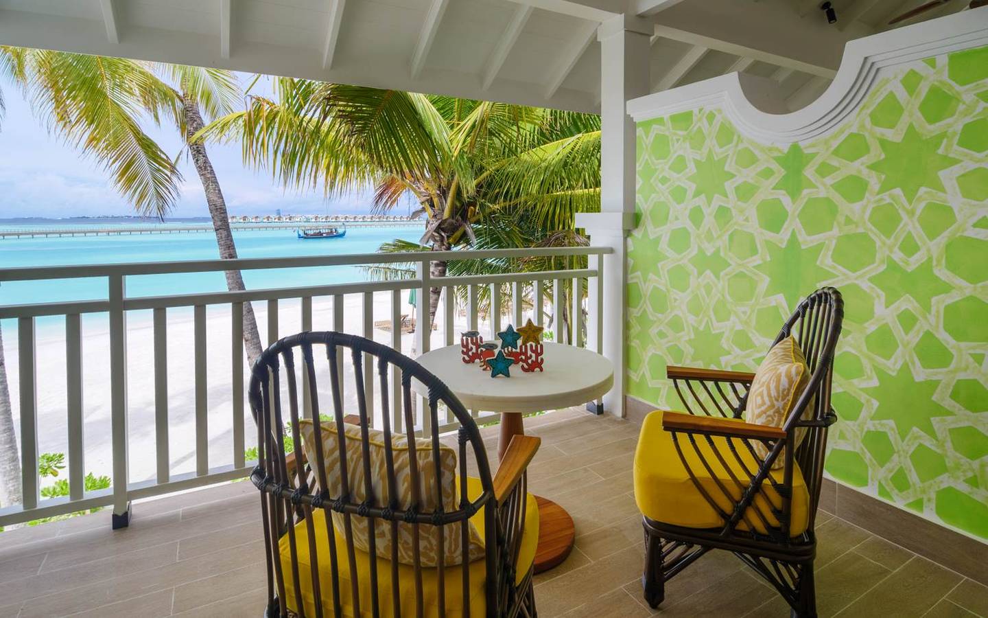 Terrasse, Sky Room - Twin Bed, SAii Lagoon Maldives