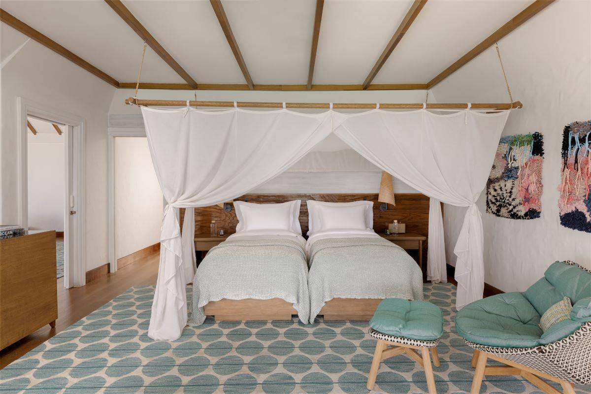 Six Senses Kanuhura, Two Bedroom Water Villa with Pool, Kinderzimmer