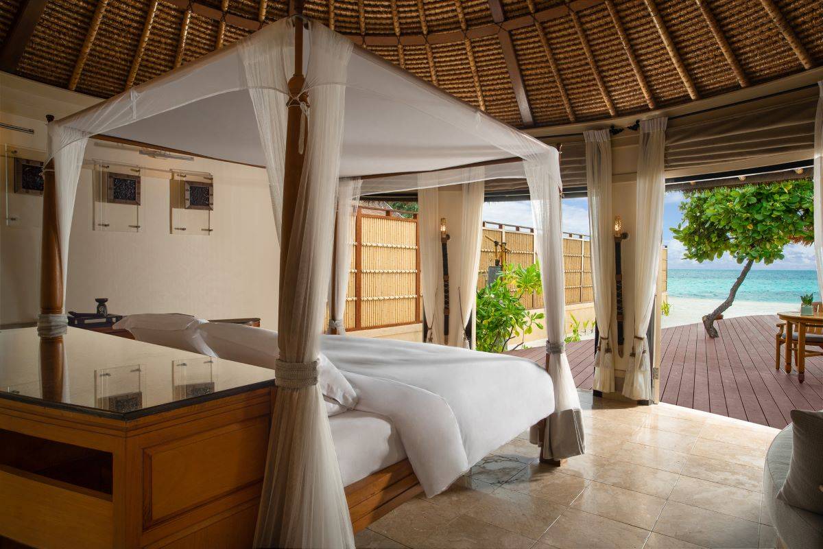 Banyan Tree Vabbinfaru, Grand Beachfront Pool Villa, Schlafen