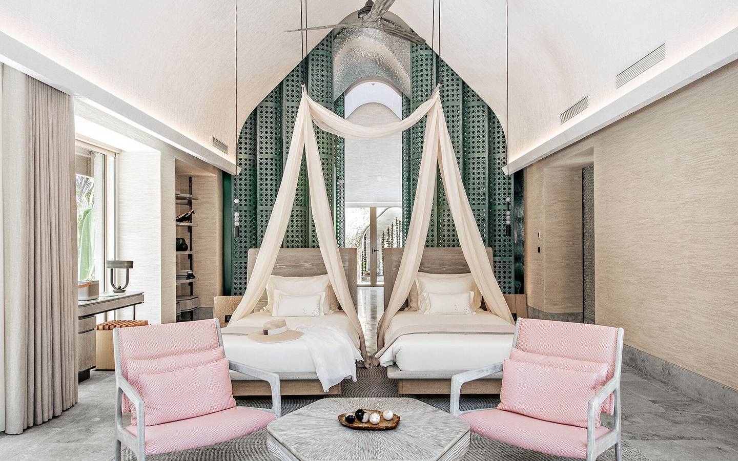 JOALI BEING | Two Bedroom Wellbeing Beach Residence | Twin Bedroom