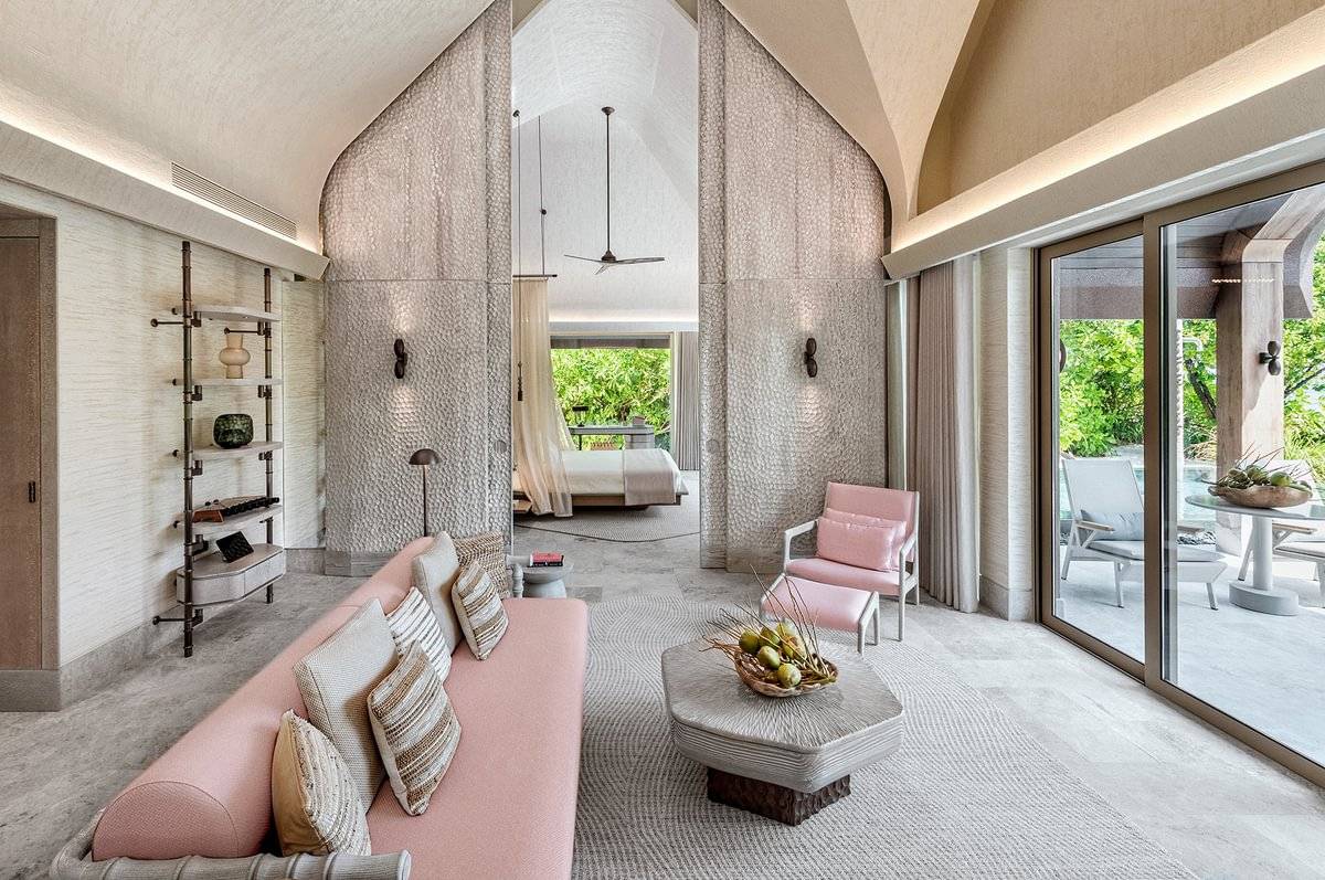 JOALI BEING | Grand Beach Pool Villa | Wohnzimmer