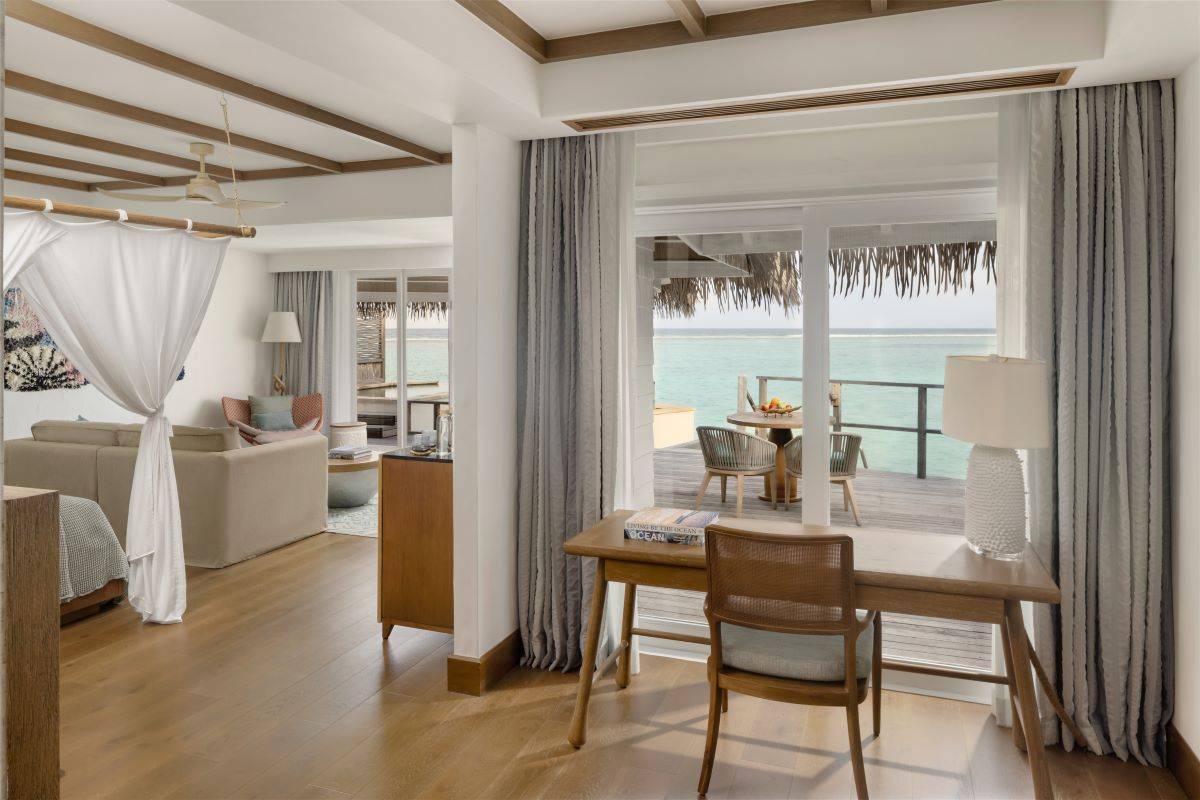 Six Senses Kanuhura, Family Water Villa with Pool, Wohnen