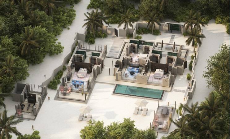Three Bedroom Beach Residence with Pool, JOALI Maldives