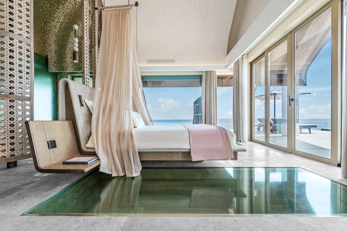 JOALI BEING | Four Bedroom Wellbeing Private Ocean Residence | Master Bedroom