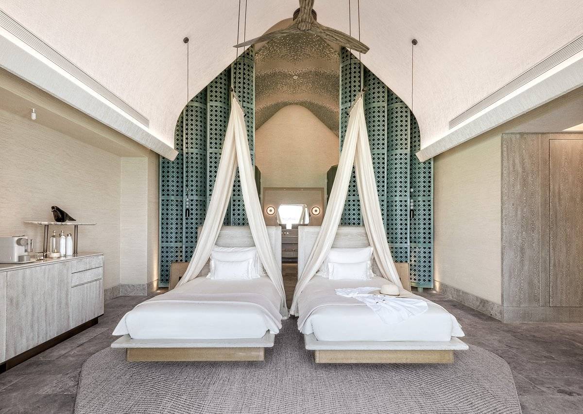 JOALI BEING | Grand Two Bedroom Ocean Pool Villa | Twin Bedroom