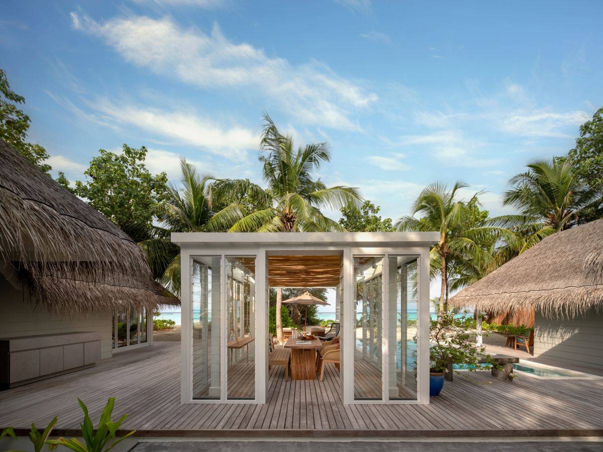 Six Senses Kanuhura, Two Bedroom Beach Villa with Pool, Wohnen