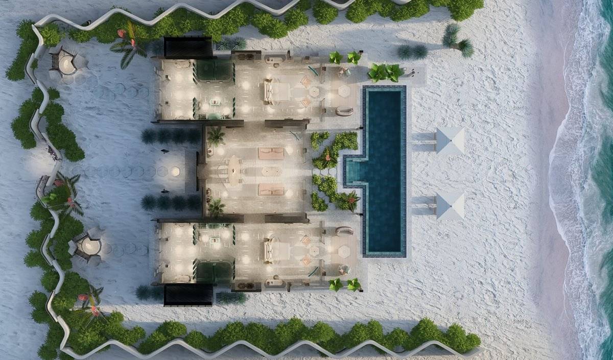 JOALI BEING | Two Bedroom Wellbeing Beach Residence | Floorplan