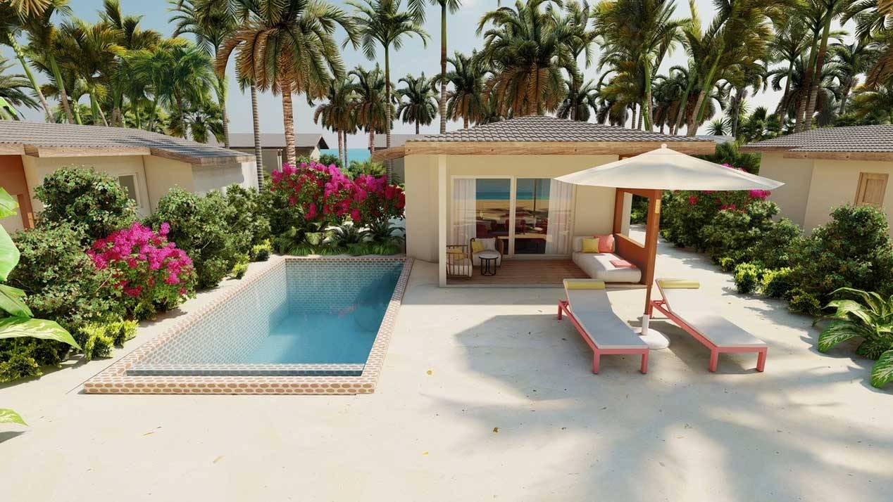 Beach Suite with Pool, Joy Island