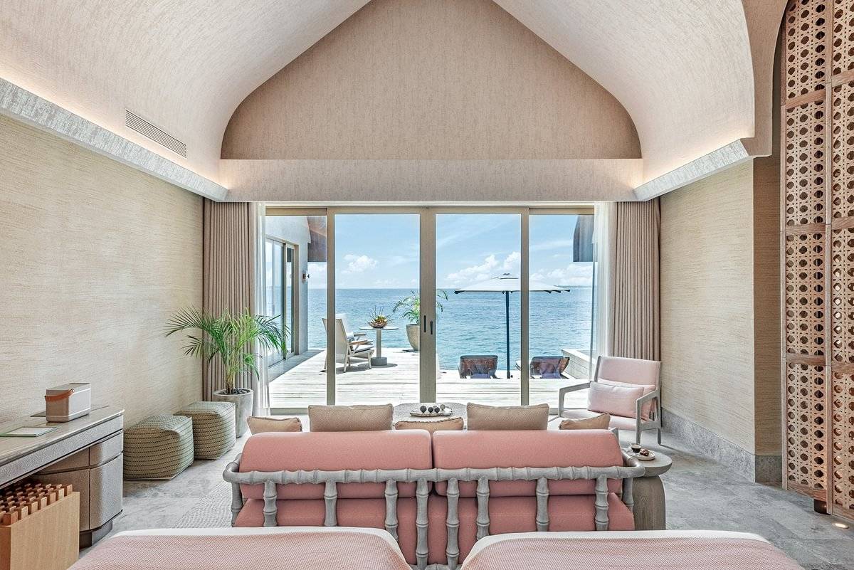 JOALI BEING | Four Bedroom Wellbeing Private Ocean Residence | Twin Bedroom