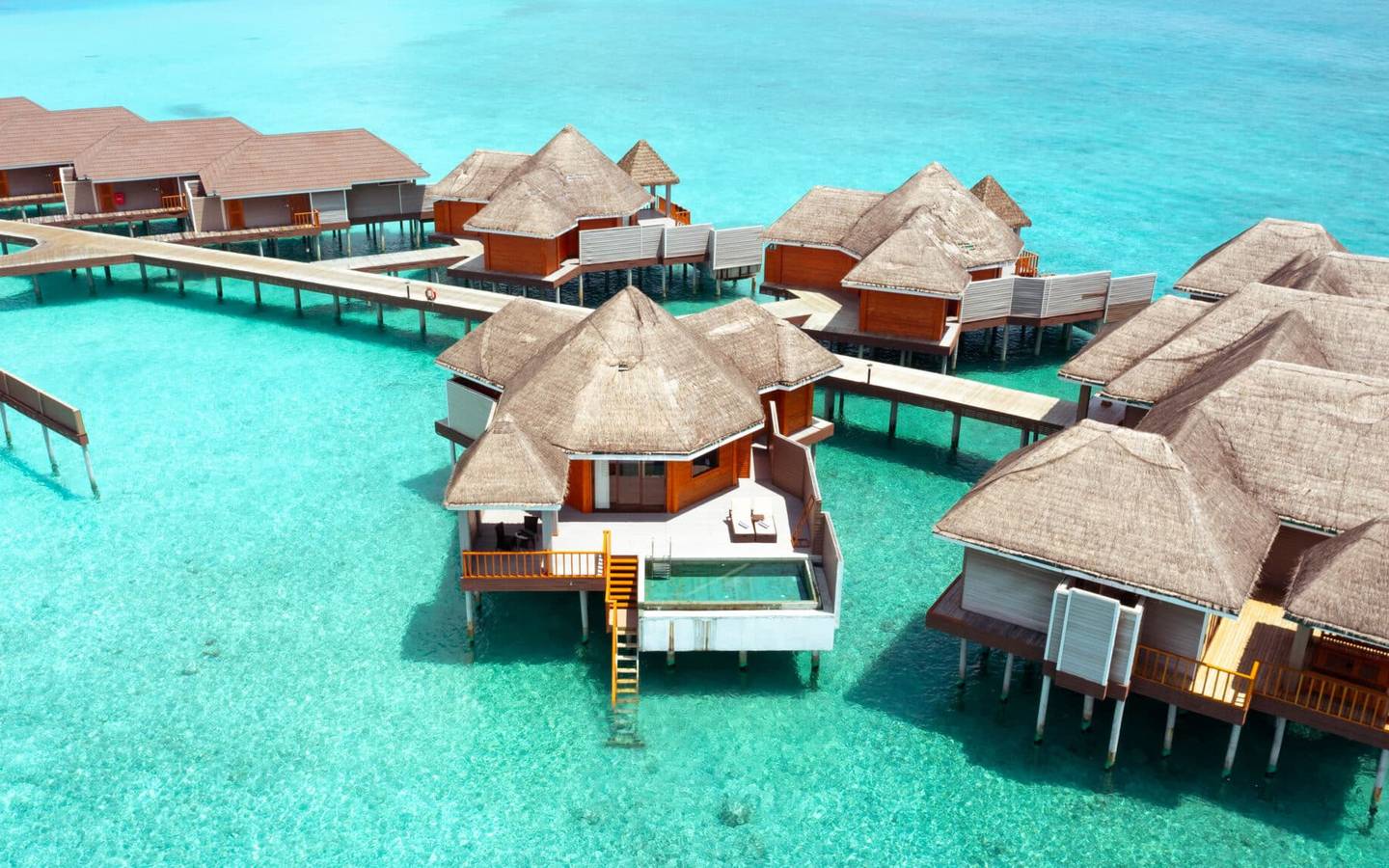 Over Water Suite with Pool