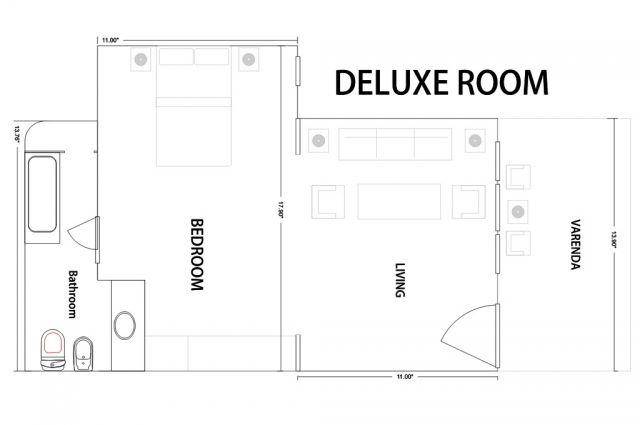 Deluxe Beachfront Room