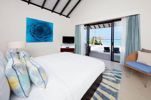 NH_Collection_Maldives_Havodda_Resort_Beach_Villa_Bedroom_View