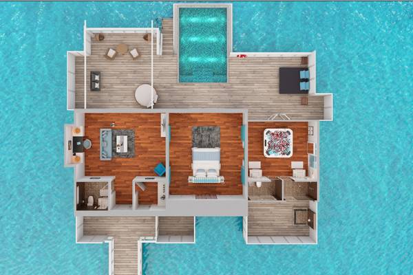 NH_Maldives_Kuda_Rah_Resort_Over_Water_Suite_with_Private_Pool_Floor_Plan_2
