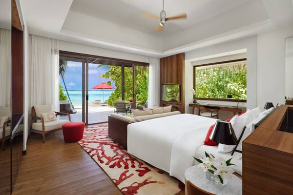 Niyama Private Islands - Deluxe Beach Villa  Interior Escape