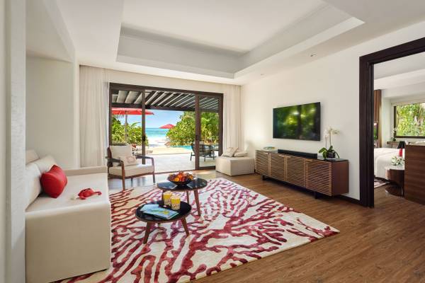 Niyama Private Islands - Deluxe Family Beach Pool Villas Living Room