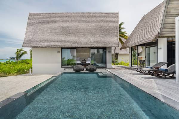 Madifushi_Private_Island_Maldives_2_Bedroom_Sunset_Serene_Pool_Villa_Aerial