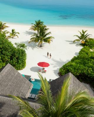 Niyama Private Islands - Niyama Private Islands - Floating Breakfast  Aerial View 04