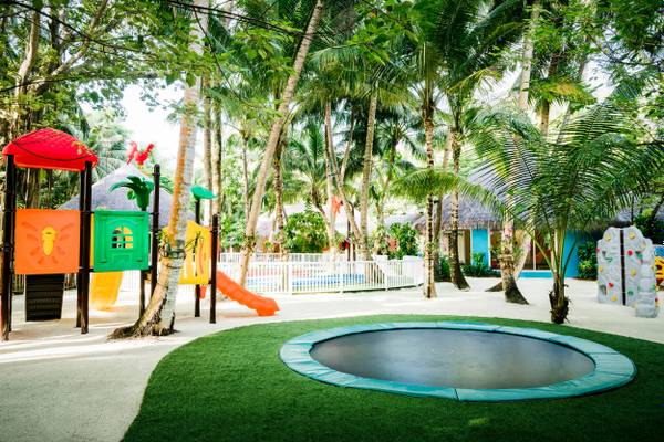 Niyama_Private_Islands - Kid Enjoying On Trampoline