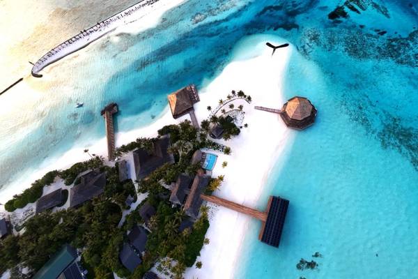 Nala Maldives, SPA Bereich, Drohnenfoto von Steffen Abel