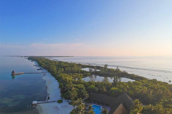 Canareef Resort Drohnenaufnahme