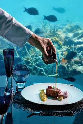 A5 Tajima Wagyu Sirloin  Chimichurri and Japanese Caviar_Main course