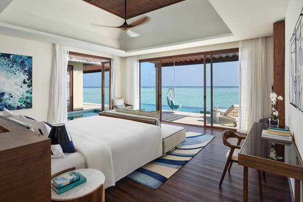 Niyama Private Islands - One Bedroom Ocean Pool Pavilion Bedroom