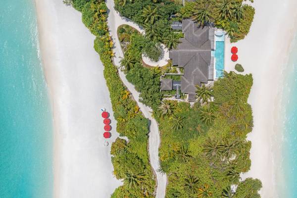 Niyama Private Islands - Two Bedroom Beach Pool Pavilion Aerial