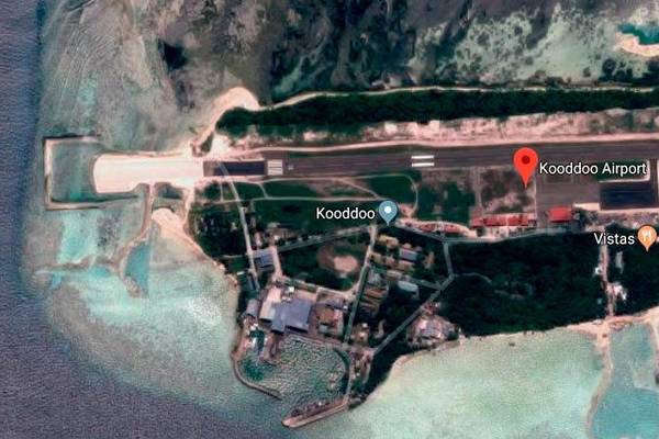 Kooddoo Airport (IATA Code: GKK) - Im Gaafu-Alifu-Atoll (Nord-Huvadhu-Atoll) gelegen