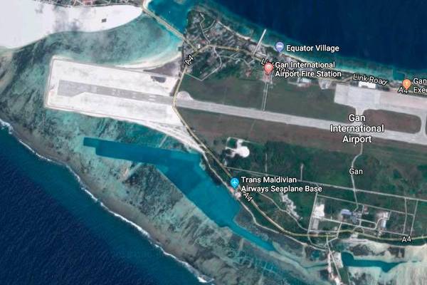 Gan International Airport (IATA Code: GAN) - Im Addu-Atoll (Seenu-Atoll) gelegen