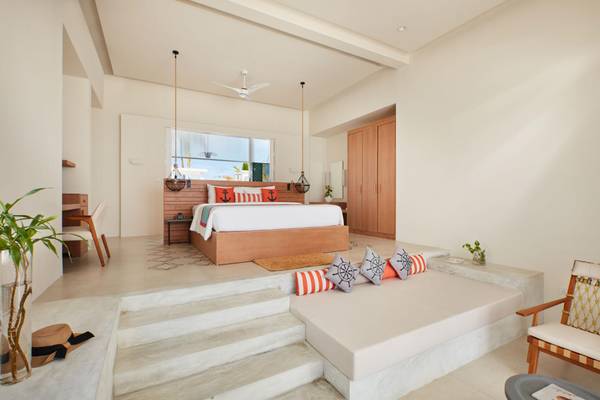 Sun Siyam Iru Veli, Malediven, Grand Beach Villa with Pool, Schlafzimmer