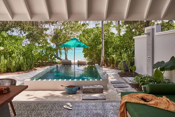 Seaside Finolhu, Baa Atoll, Maldives, Beach Pool Villa, Pool