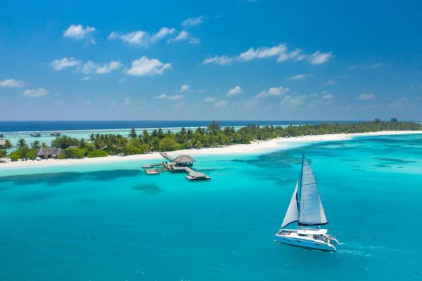 Lux* South Ari Atoll, Haus mit Meereszugang