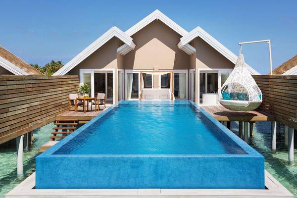 Lux* South Ari Atoll, Temptation Pool Water Villa, Außenansicht