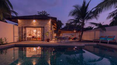 Kuredu Island Resort, Malediven, Private Pool Villa, Außenansicht