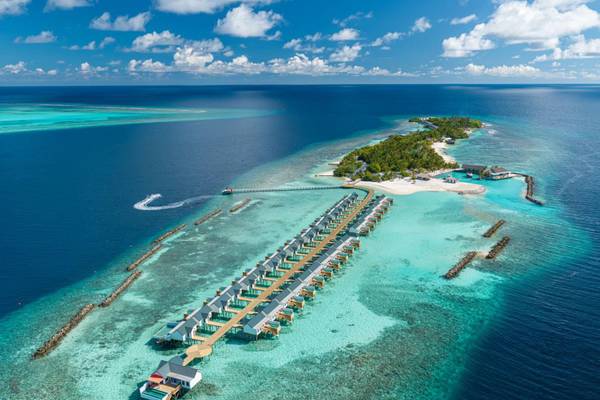 OBLU NATURE Helengeli by SENTIDO, Malediven, Slider, Luftaufnahme Resort