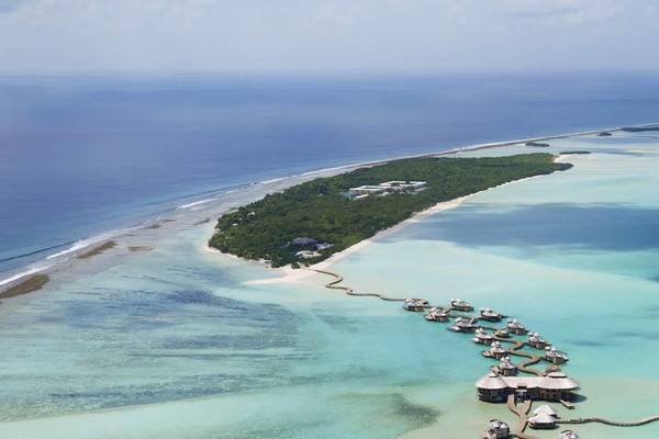 Vogelperspektive, Soneva Jani, Maldives